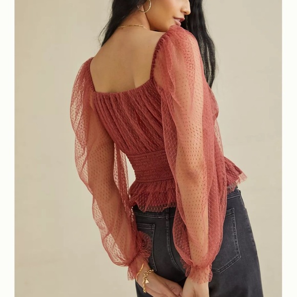 Anthropologie tulle top new with tags xs - Picture 3 of 8